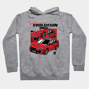 Lancer Evolution X Hoodie